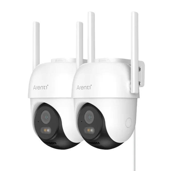 Caméra Extérieure Pan-Tilt 2,5K 4MP UHD