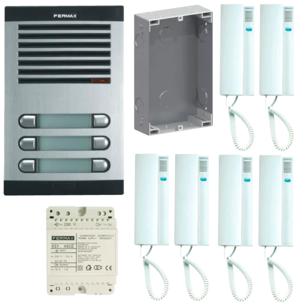 Kit Portier Citymax 6BP Poste BL 230V - Image 5