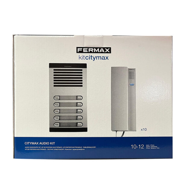 Kit Portier Citymax 10BP Poste BL 230V
