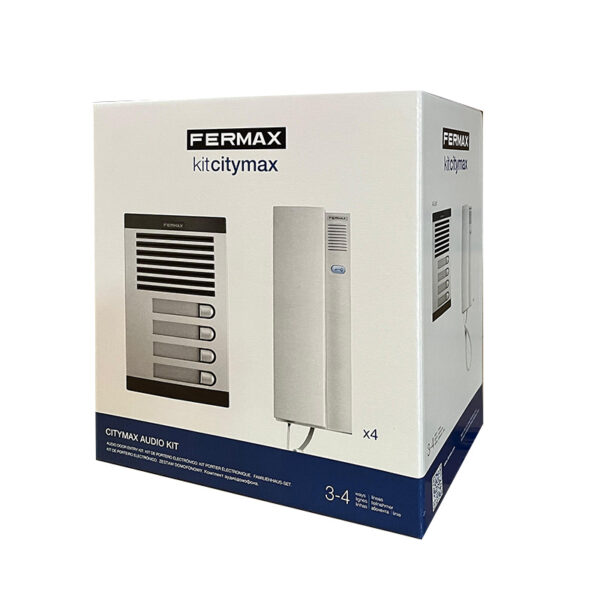 Kit Portier Citymax 4BP Poste BL 230V
